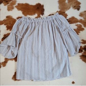 Pink blush maternity top